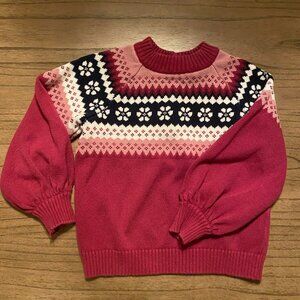 Janie and Jack Girl's Sweater S-4